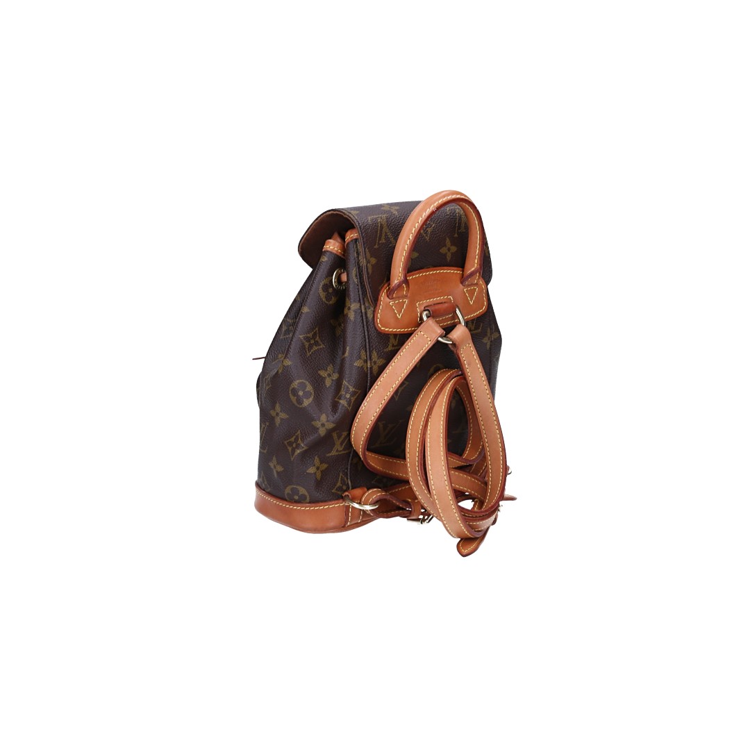 50079-LouisVuitton-MiniRucksack-Monogram_2D_0004 LOUIS VUITTON MONTSOURIS MINI RUCKSACK AUS MONOGRAM CANVAS (M51137)