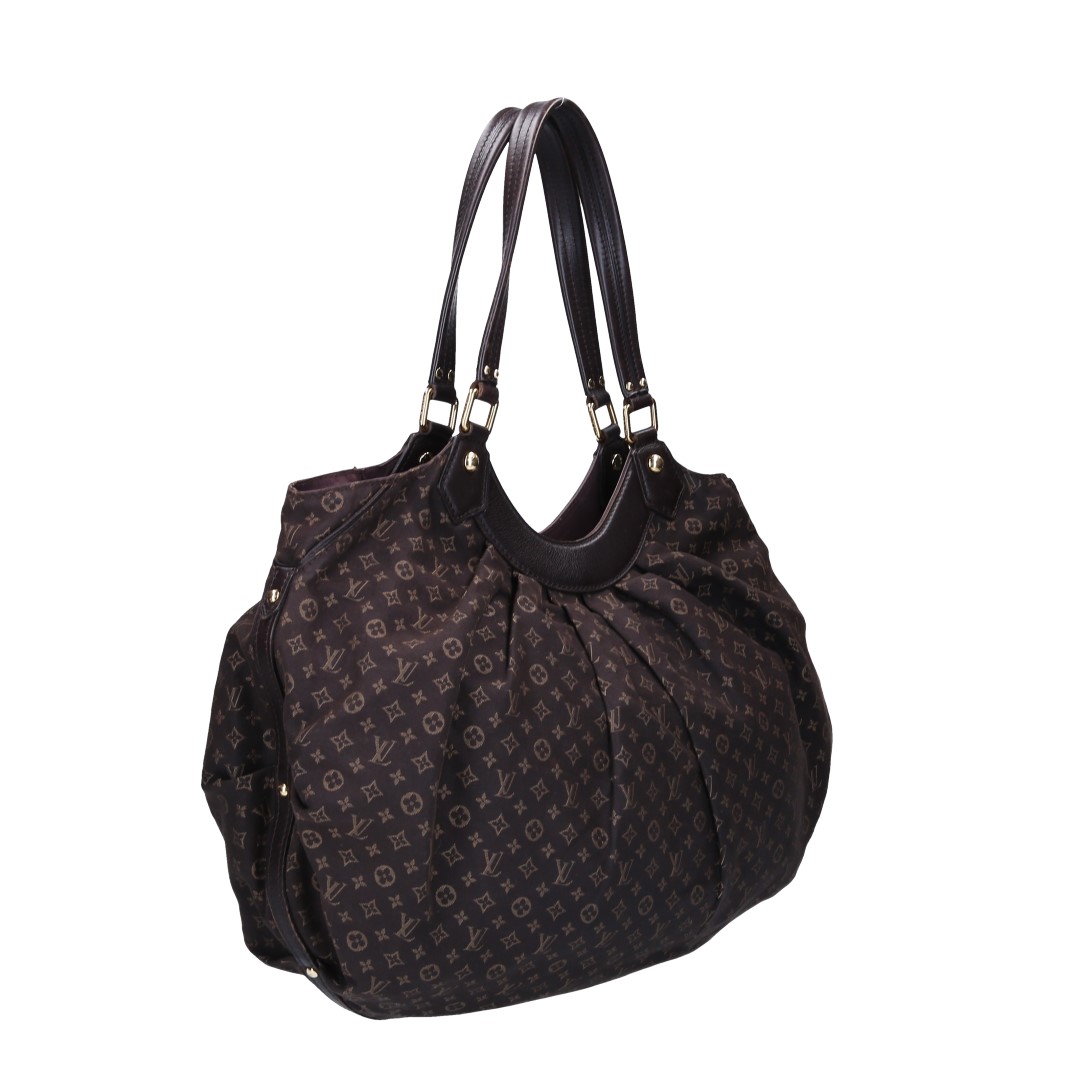 LOUIS VUITTON FANTAISIE HANDTASCHE AUS MONOGRAM IDYLLE CANVAS IN FUSAIN (M40408)