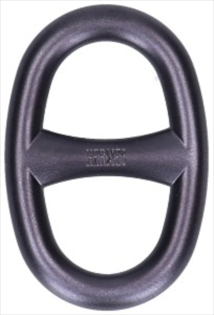 HERMÈS ANNEAU DE CARRÉ - TUCHRING '90 CHAÎNE D'ANCRE' AUS MATTIERTEM METALL