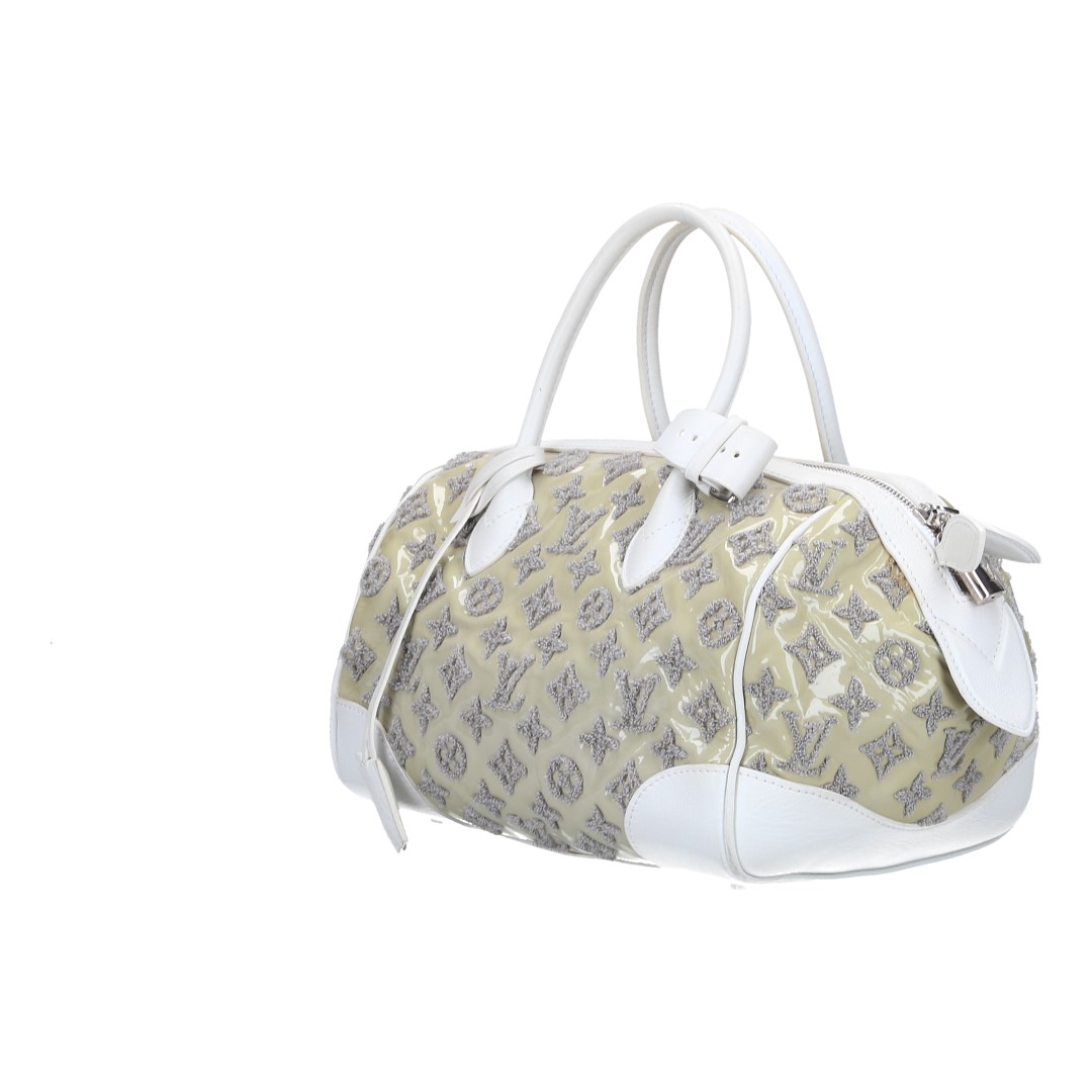 44988-Louis-Vuitton-Speedy-monogram_2D_0003 LOUIS VUITTON SPEEDY ROUND HENKELTASCHE AUS MONOGRAM SORBETTO