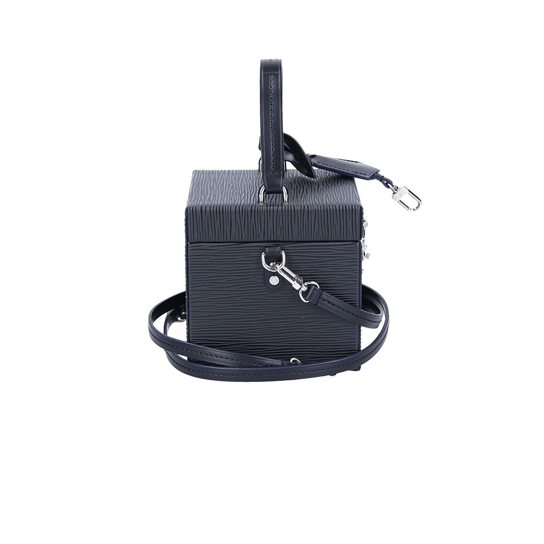 LOUIS VUITTON BLEECKER BOX HANDTASCHE AUS EPI LEDER IN NOIR (M52703)