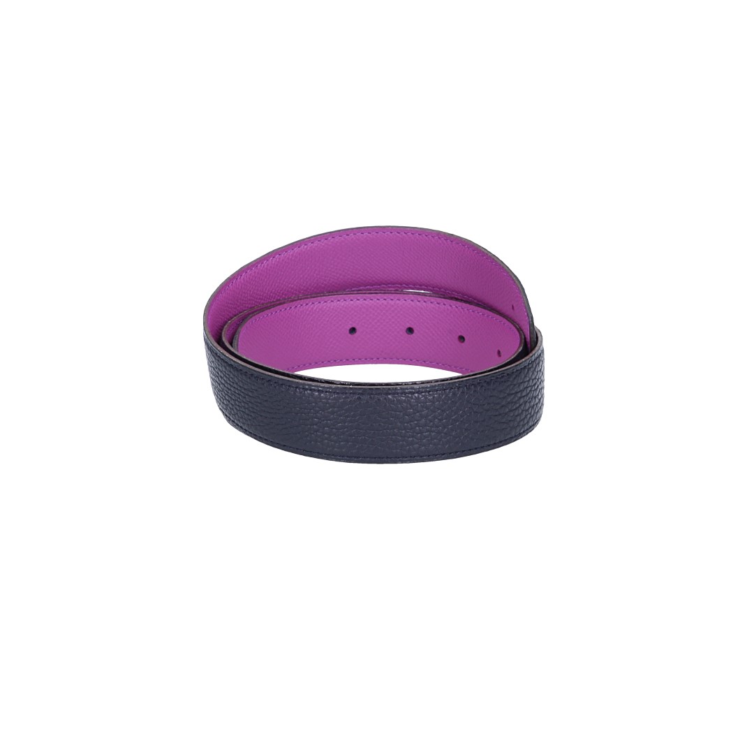 HERMÈS REVERSIBLE BELT 38 MM MADE OF LEATHER SIZE 90