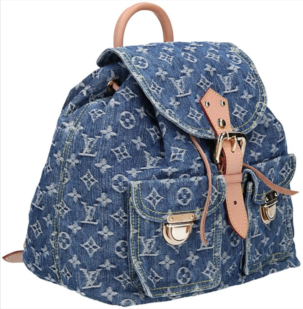 LOUIS VUITTON SAC À DOS GM RUCKSACK AUS MONOGRAM DENIM (M95056)