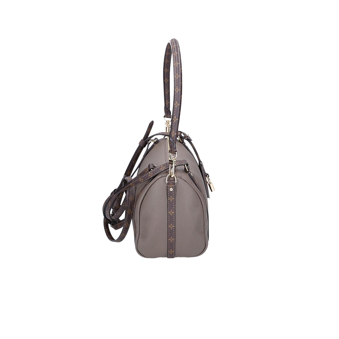 LOUIS VUITTON EXPRESS PM HANDTASCHE AUS KALBSLEDER UND MONOGRAM CANVAS IN SMOKE (M26360)