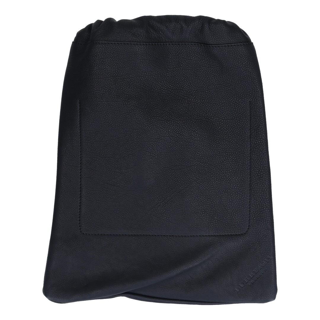 45820-Burberry-Tasche_2D_0003 BURBERRY CLUTCH TASCHE AUS KALBSLEDER IN SCHWARZ