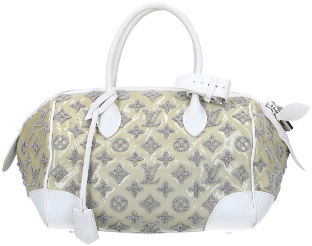 44988-Louis-Vuitton-Speedy-monogram_2D_0018 LOUIS VUITTON SPEEDY ROUND HENKELTASCHE AUS MONOGRAM SORBETTO