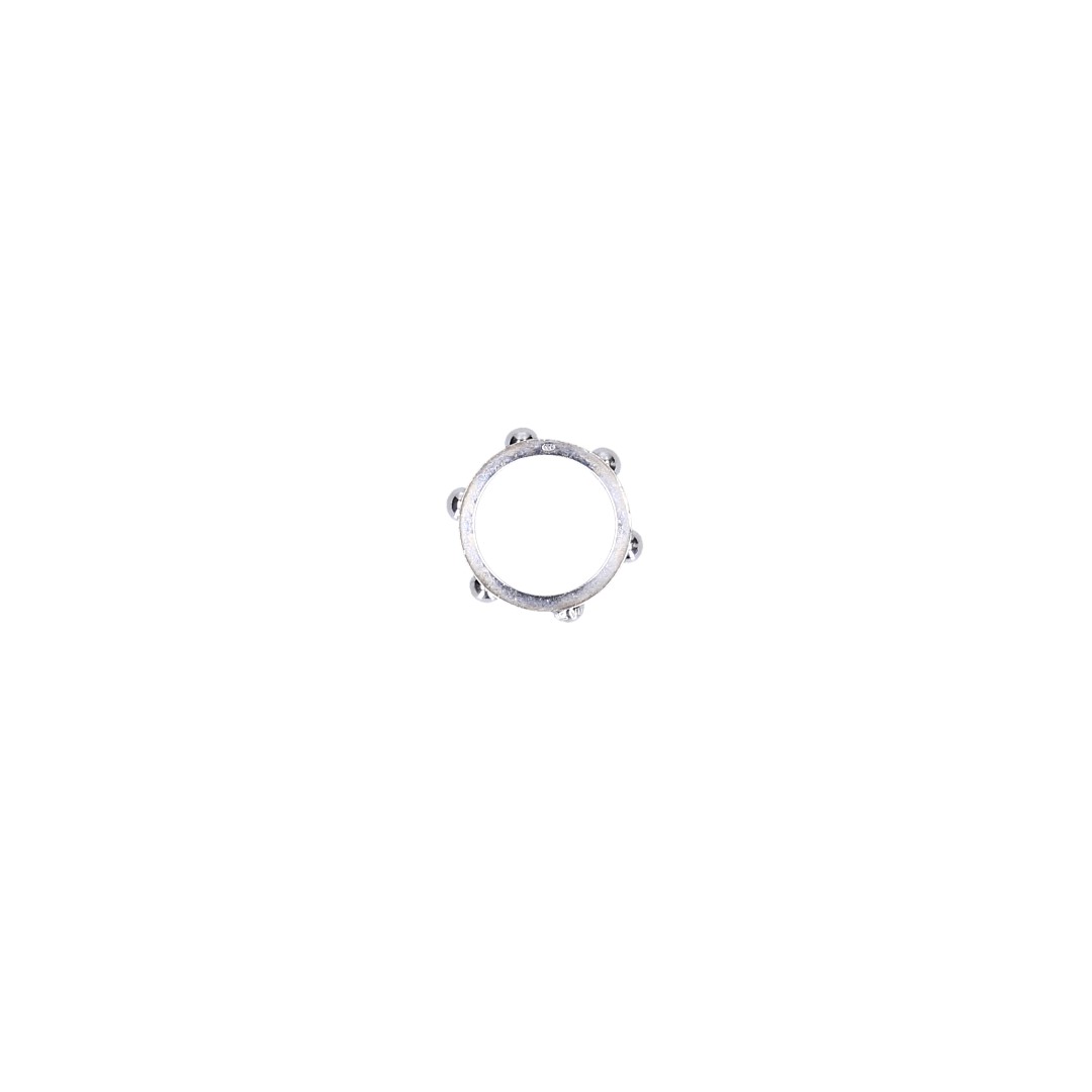 LOUIS VUITTON RING 'EMPREINTE' AUS 750er WEIßGOLD IN GRÖßE 53 (ECB696)