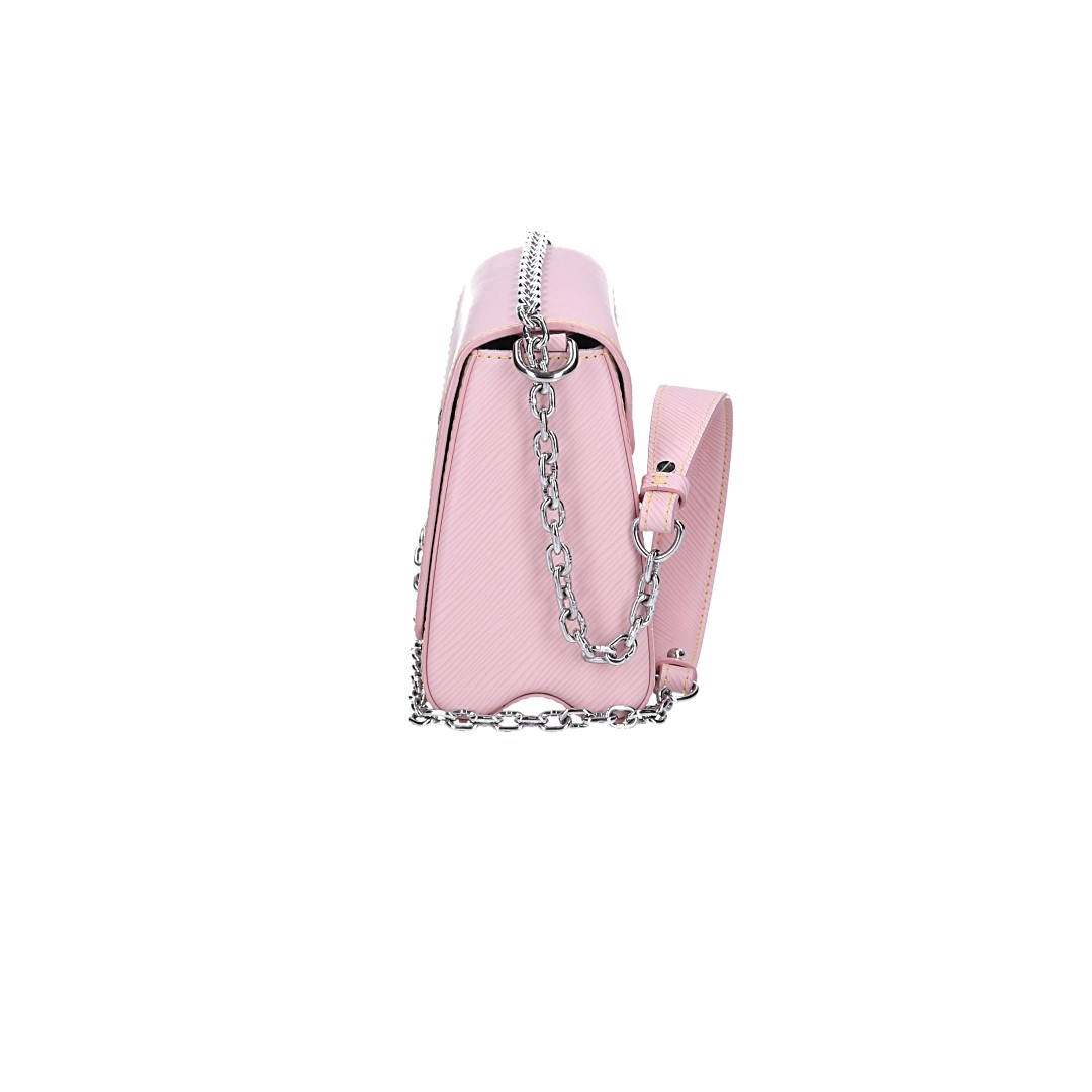 LOUIS VUITTON TWIST MM HANDTASCHE AUS EPI LEDER IN ROSE BALLERINE (M50380)