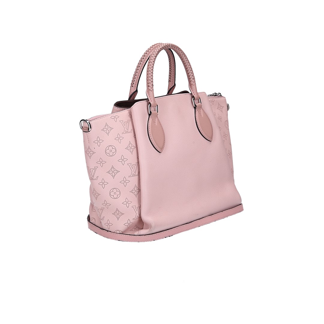 LOUIS VUITTON HAUMEA HANDTASCHE AUS MONOGRAM MAHINA LEDER IN MAGNOLIA (M55030)