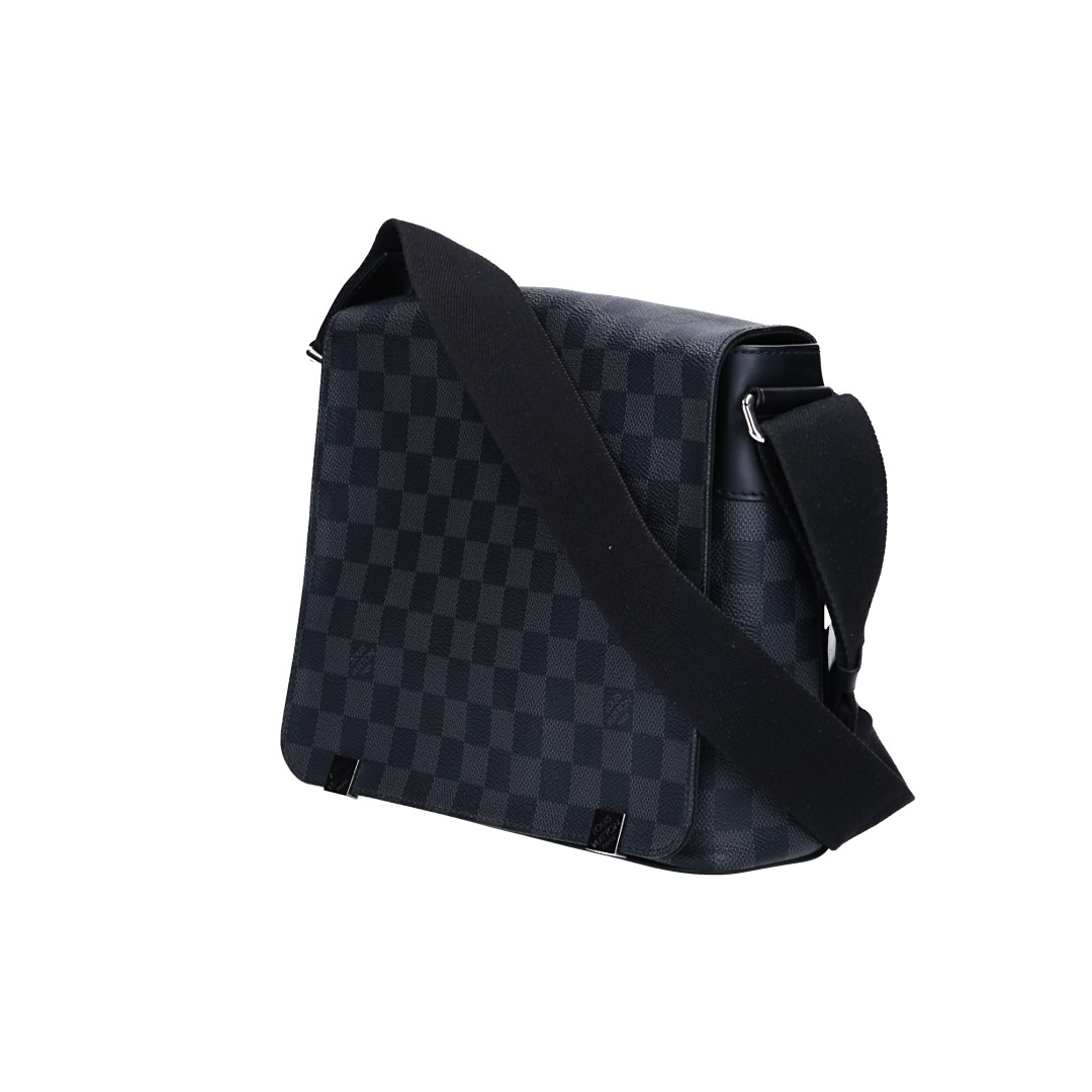 LOUIS VUITTON DISTRICT PM NM MESSENGER TASCHE AUS DAMIER GRAPHITE CANVAS (N41028)