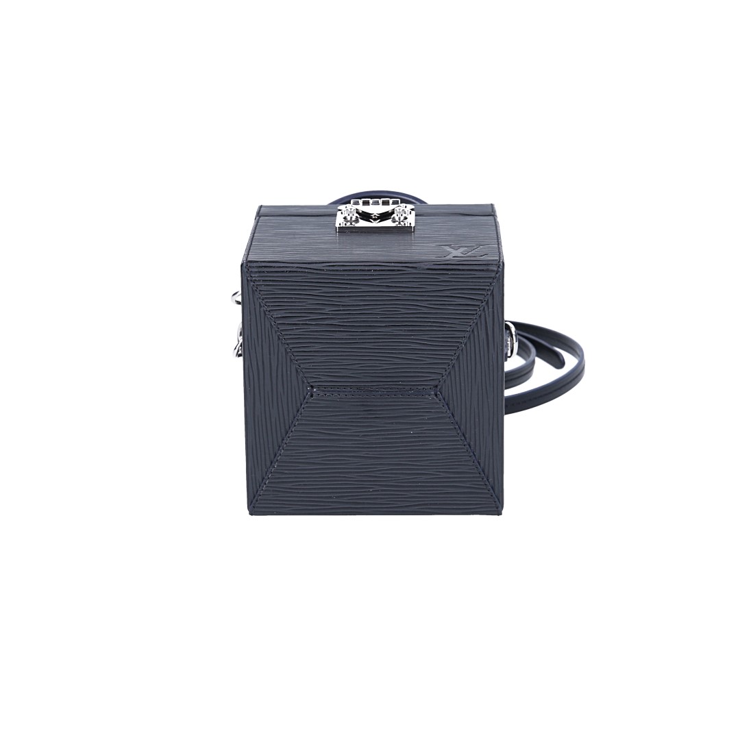LOUIS VUITTON BLEECKER BOX HANDTASCHE AUS EPI LEDER IN NOIR (M52703)