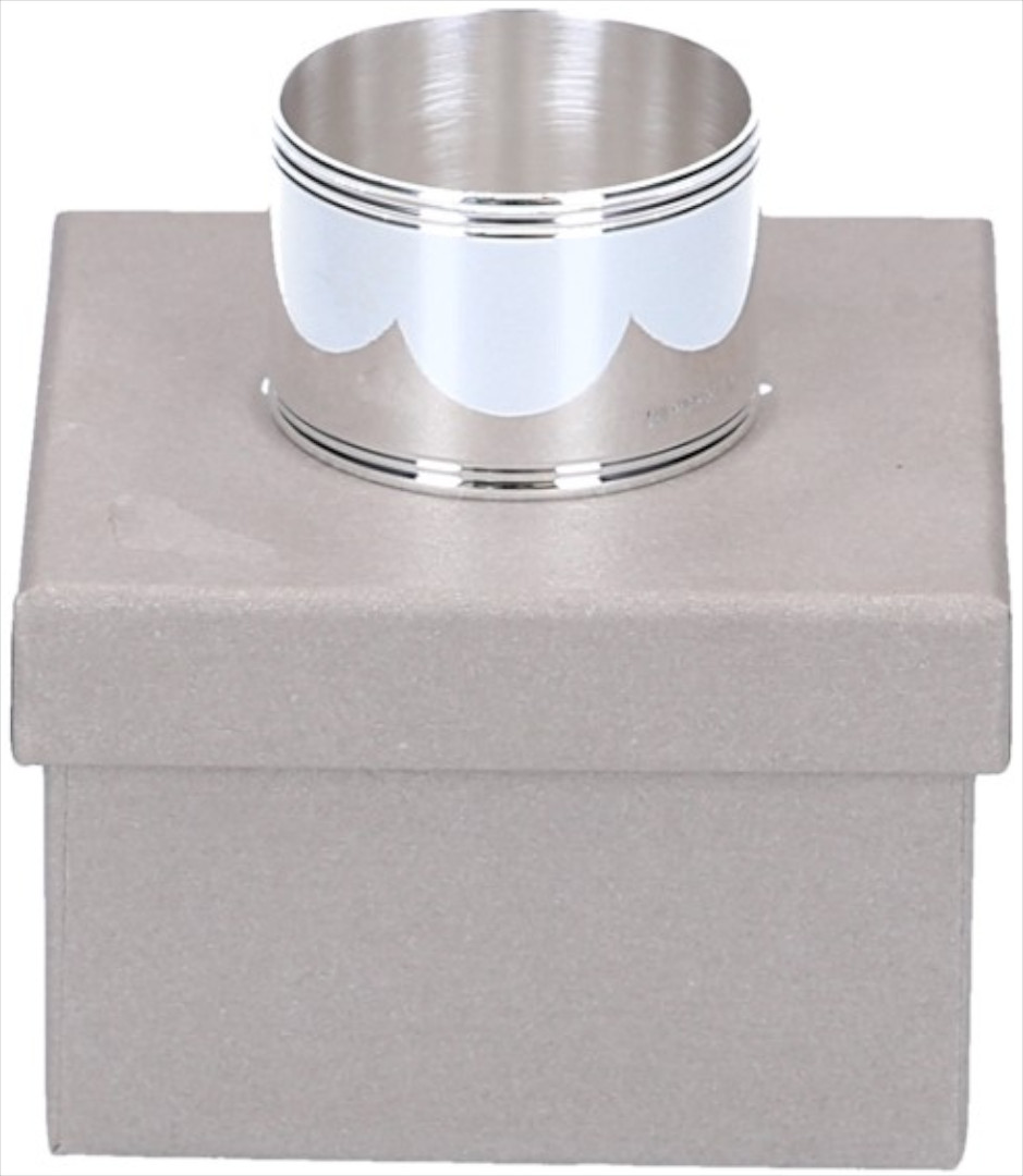 50369_Christofle_2D_0013 CHRISTOFLE VERSILBERTER SERVIETTENRING 'CLUNY'