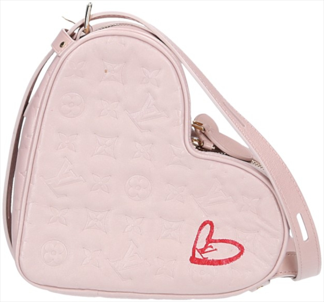 LOUIS VUITTON CŒR COEUR UMHÄNGETASCHE AUS MONOGRAM EMPREINTE LEDER (M58738)