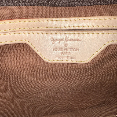 45282-Speedy30-rot_2D_0015 LOUIS VUITTON SPEEDY 30 HENKELTASCHE AUS MONOGRAM KUSAMA CANVAS (M40693)