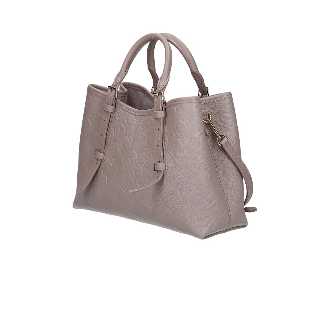 LOUIS VUITTON BABYLONE TOTE PM HANDTASCHE AUS MONOGRAM EMPREINTE LEDER IN GALET (M11463)