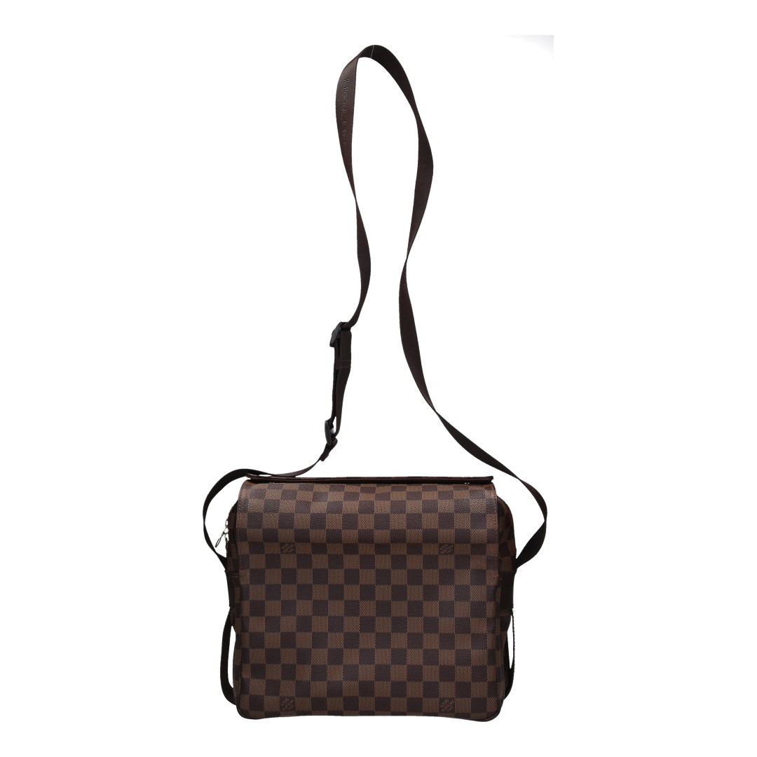 LOUIS VUITTON NAVIGLIO UMHÄNGETASCHE AUS DAMIER EBENE CANVAS (N45255)