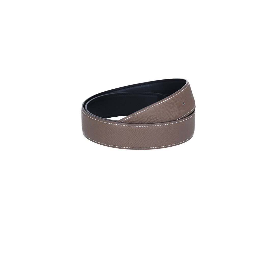 HERMÈS REVERSIBLE BELT 38 MM MADE OF LEATHER SIZE 90