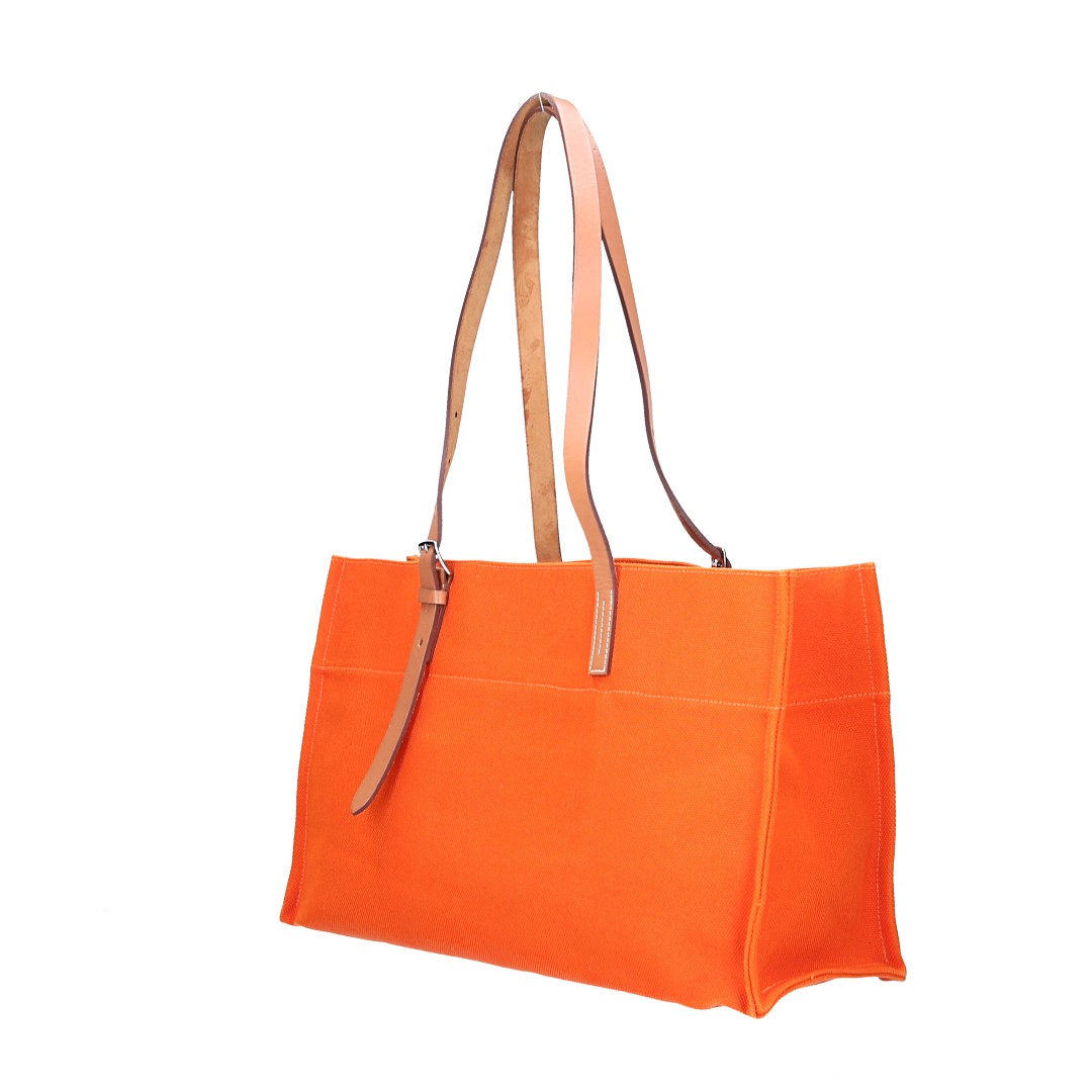HERMÈS POOL BAG MM HANDBAG MADE OF TEXTILE