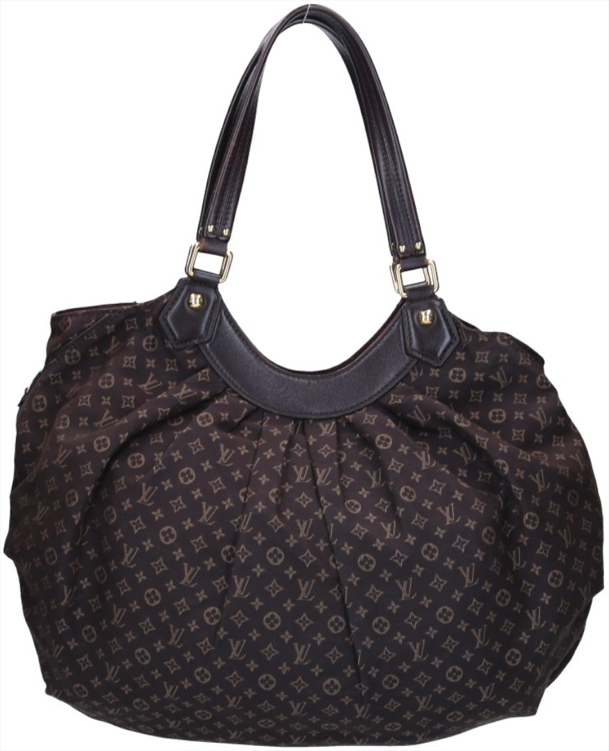 LOUIS VUITTON FANTAISIE HANDTASCHE AUS MONOGRAM IDYLLE CANVAS IN FUSAIN (M40408)