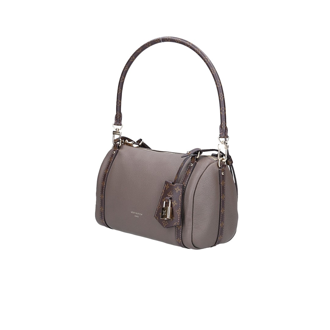 LOUIS VUITTON EXPRESS PM HANDTASCHE AUS KALBSLEDER UND MONOGRAM CANVAS IN SMOKE (M26360)