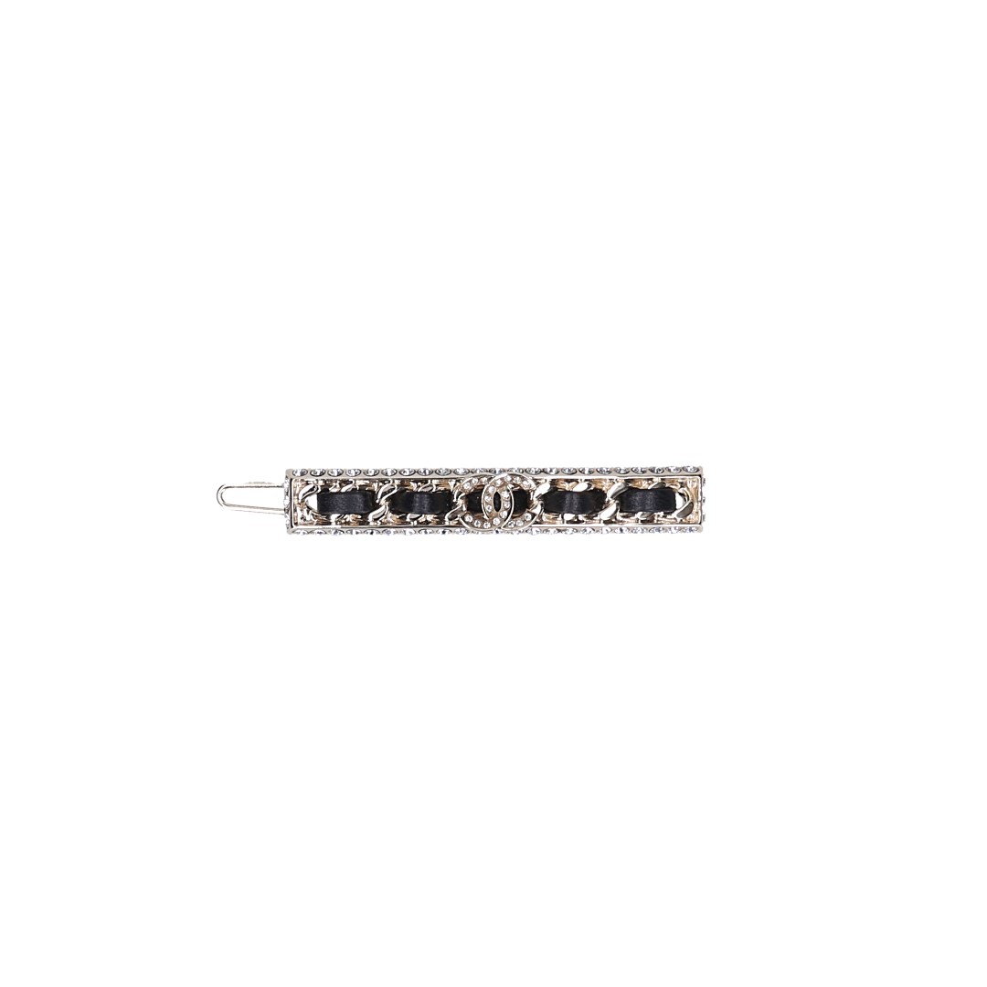 CHANEL HAARSPANGE AUS GOLDFARBENEM METALL