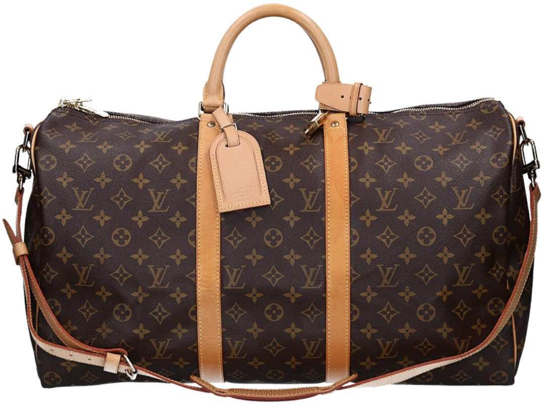 LOUIS VUITTON KEEPALL 50 REISETASCHE AUS MONOGRAM CANVAS MIT SCHULTERRIEMEN (aktuell M41416)