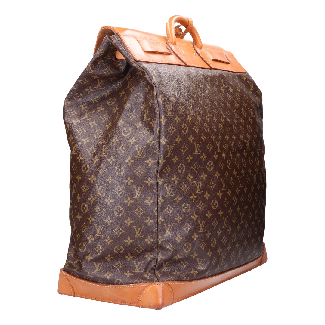 LOUIS VUITTON STEAMER BAG 55 REISETASCHE AUS MONOGRAM CANVAS (M41124)