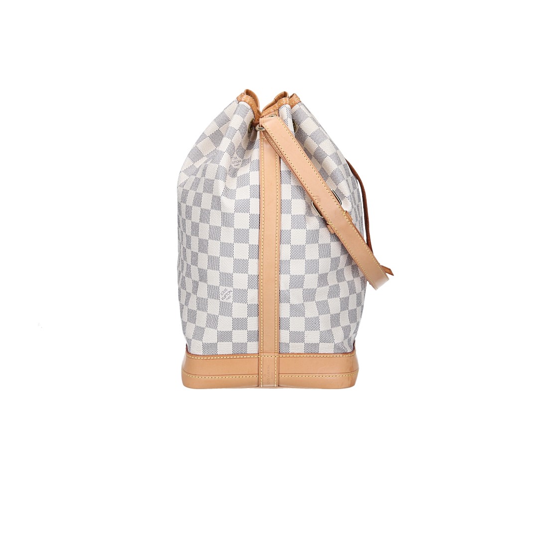 LOUIS VUITTON NOE GM SCHULTERTASCHE AUS DAMIER AZUR CANVAS (N42222)