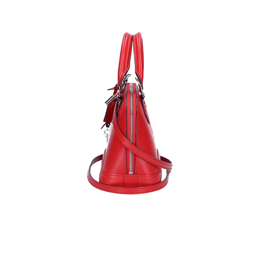 LOUIS VUITTON ALMA BB HANDTASCHE AUS EPI LEDER IN COQUELICOT (M41160)