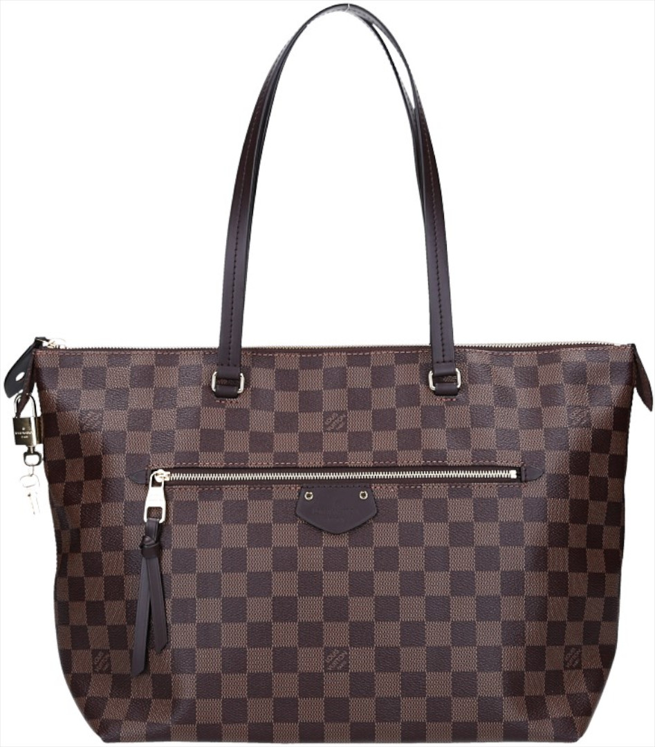 LOUIS VUITTON IENA MM SCHULTERTASCHE AUS DAMIER EBENE CANVAS (N41013)