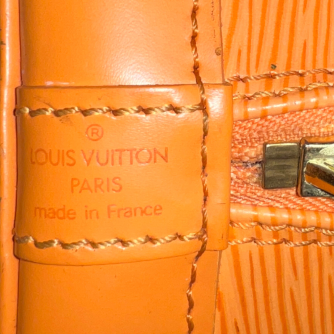 34290-LouisVuitton-Handtasche-Orange_2D_0011 LOUIS VUITTON ALMA PM HENKELTASCHE AUS EPI LEDER IN MANDARINE (M5214H)