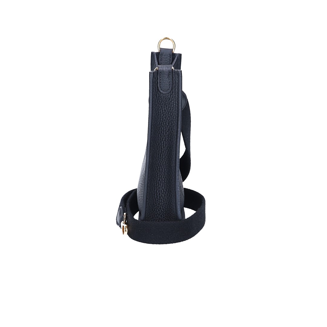 HERMÈS ÉVELYNE III 16 HANDTASCHE AUS TAURILLON CLÉMENCE IN NOIR MIT GHW