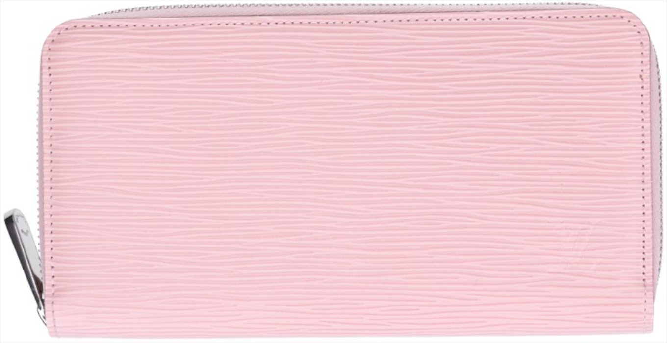 LOUIS VUITTON GELDBÖRSE 'ZIPPY' AUS EPI LEDER IN ROSE BALLERINA (M41740)