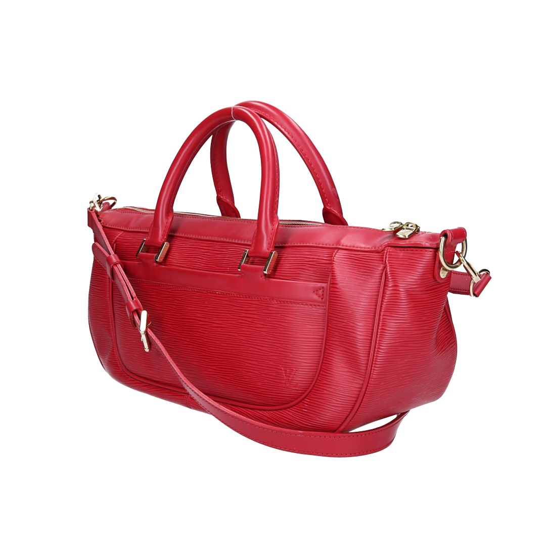 LOUIS VUITTON DHANURA MM HENKELTASCHE AUS EPI LEDER IN ROUGE (M5910E)