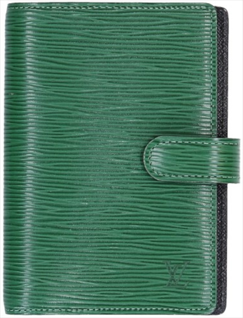 36475-LouisVuitton-AgendaEtui-EpiGr-n_2D_0008 LOUIS VUITTON AGENDA FONCTIONNEL PM AUS EPI LEDER IN BORNEO GRÜN
