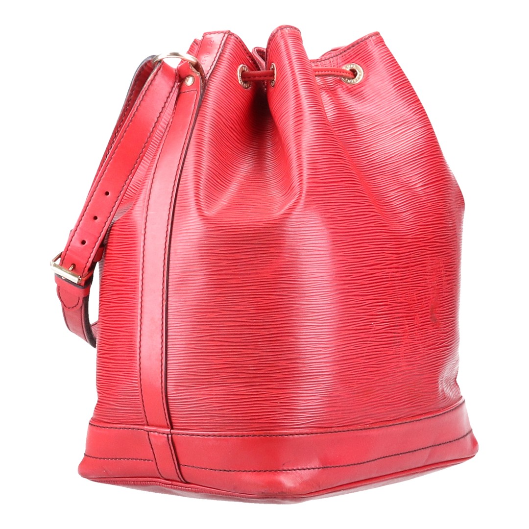 LOUIS VUITTON NOE GM SCHULTERTASCHE AUS EPI LEDER IN CASTILLIAN ROT