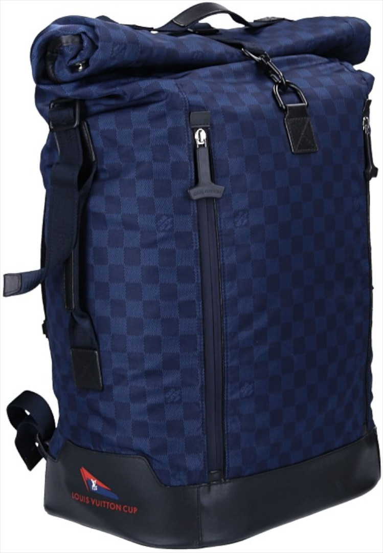 LOUIS VUITTON LV CUP SIROCCO RUCKSACK AUS DAMIER NYLON LOUIS VUITTON LV CUP SIROCCO RUCKSACK AUS DAMIER NYLON