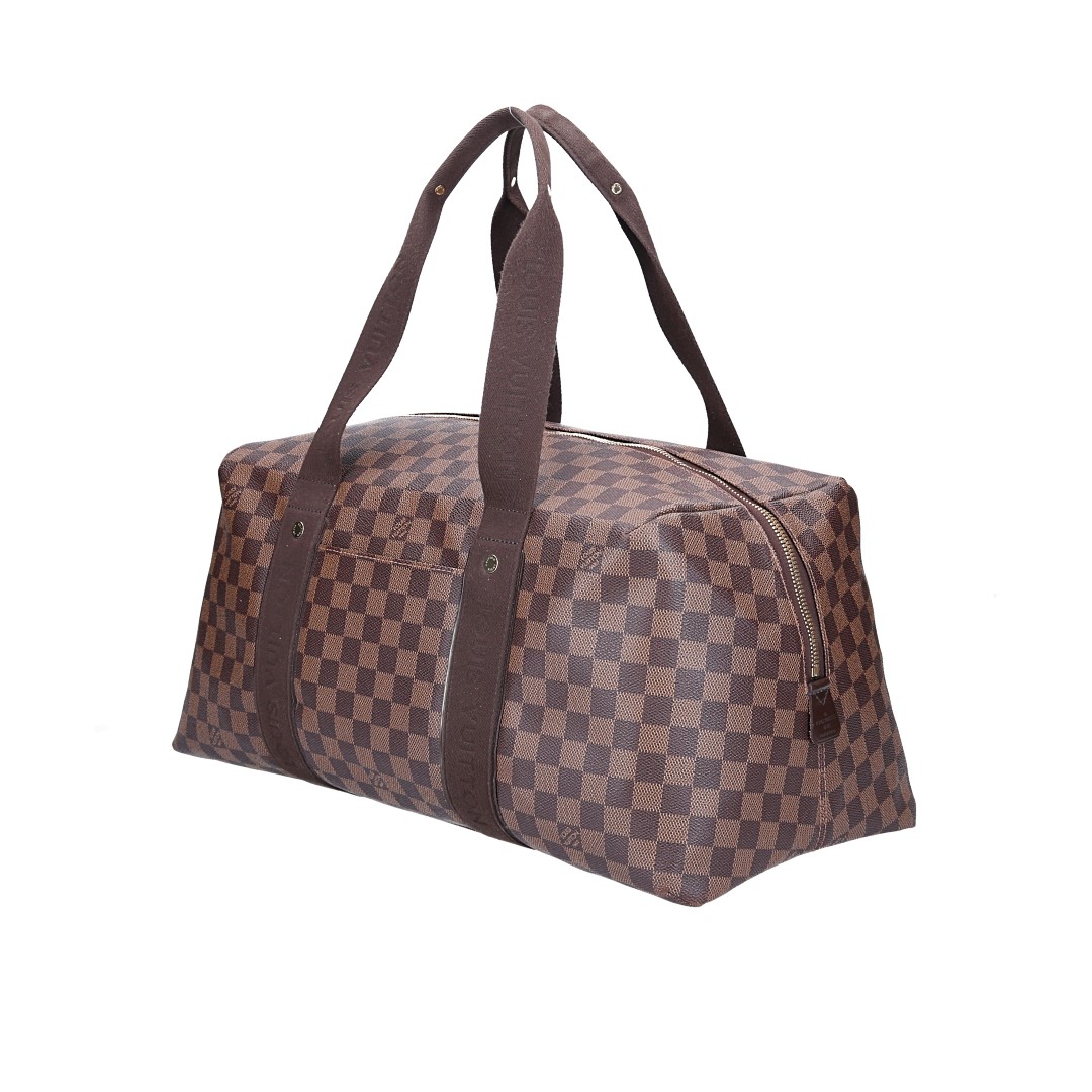 49962-LouisVuitton-Beaubourg-DAmier_2D_0002 LOUIS VUITTON BEAUBOURG MM REISETASCHE AUS DAMIER EBENE CANVAS (N41138)
