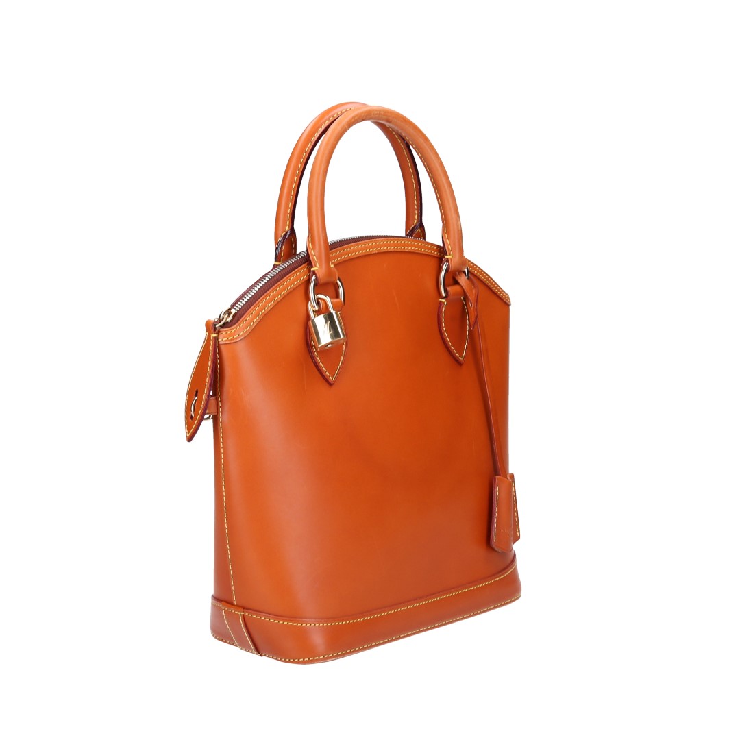 LOUIS VUITTON LOCKIT HENKELTASCHE AUS NOMADE LEDER IN CARAMEL