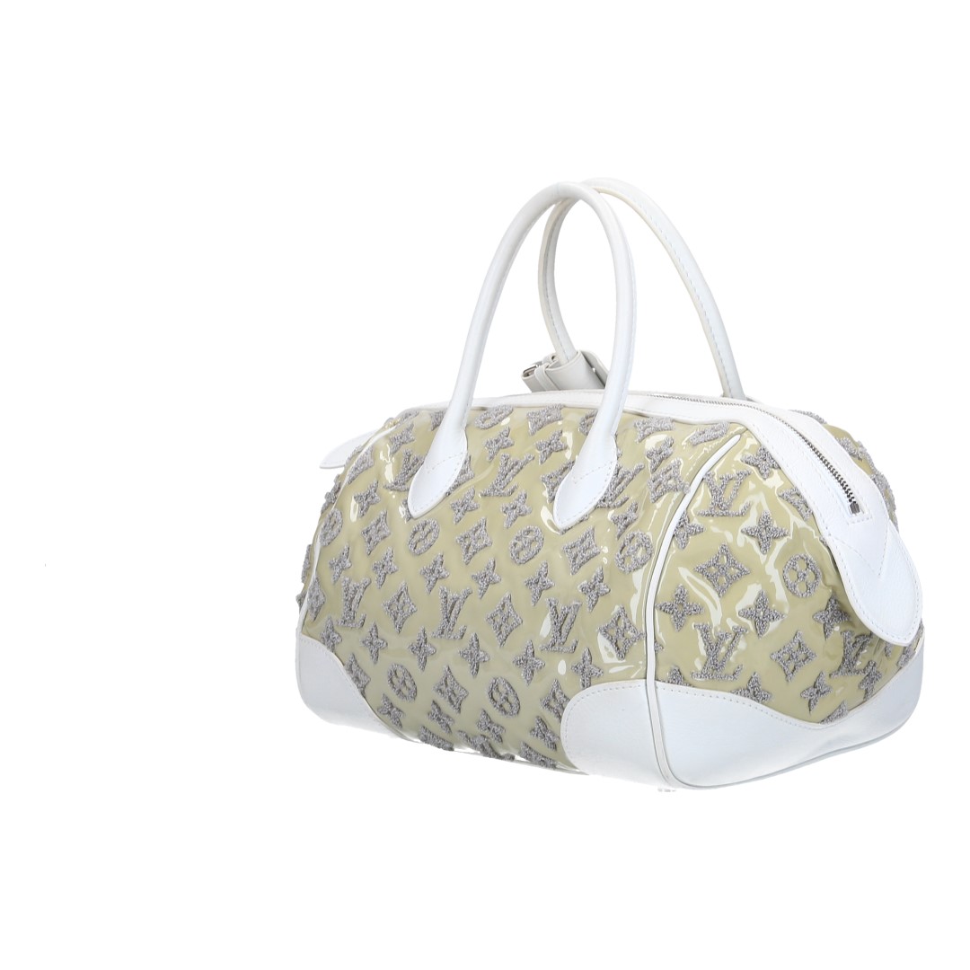 44988-Louis-Vuitton-Speedy-monogram_2D_0007 LOUIS VUITTON SPEEDY ROUND HENKELTASCHE AUS MONOGRAM SORBETTO