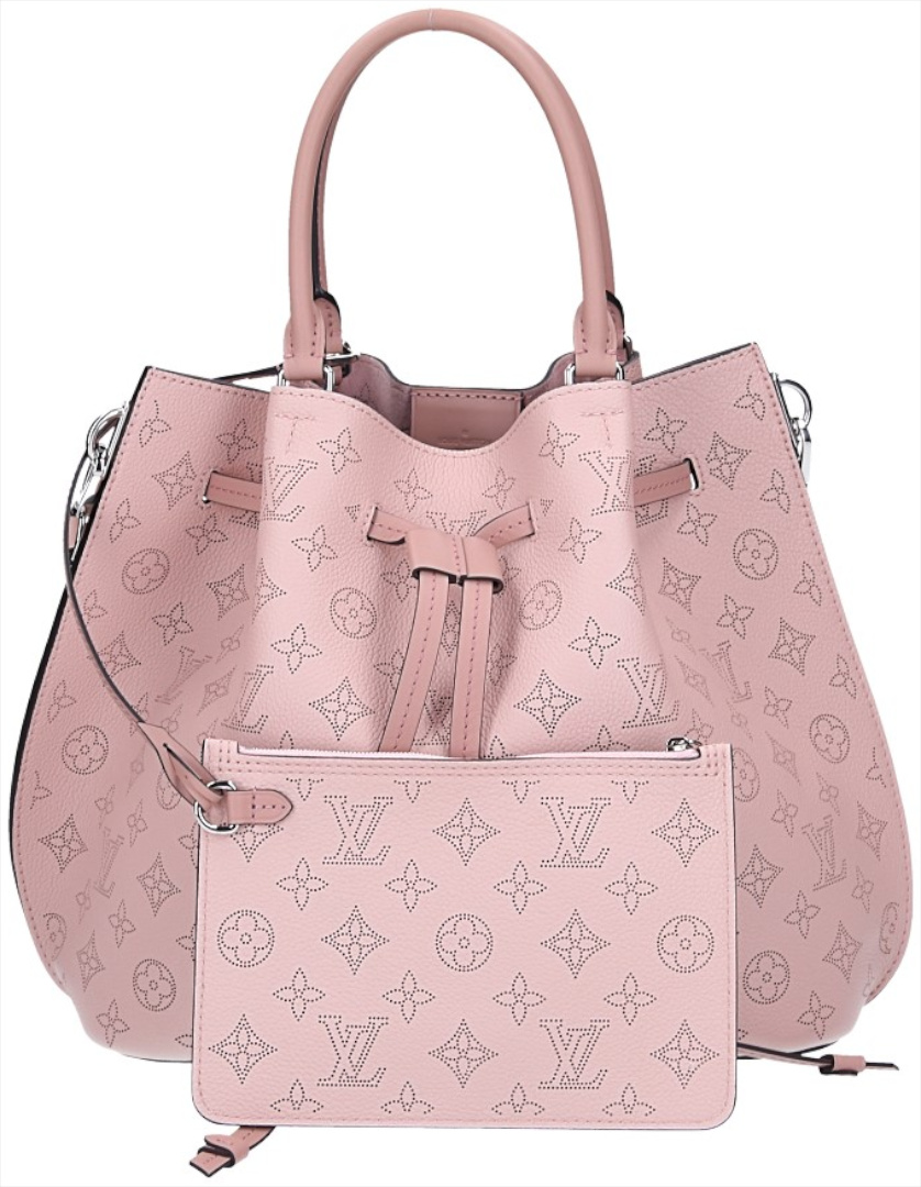 LOUIS VUITTON GRIOLATA HANDTASCHE AUS MONOGRAM MAHINA LEDER IN MAGNOLIA (M54401)