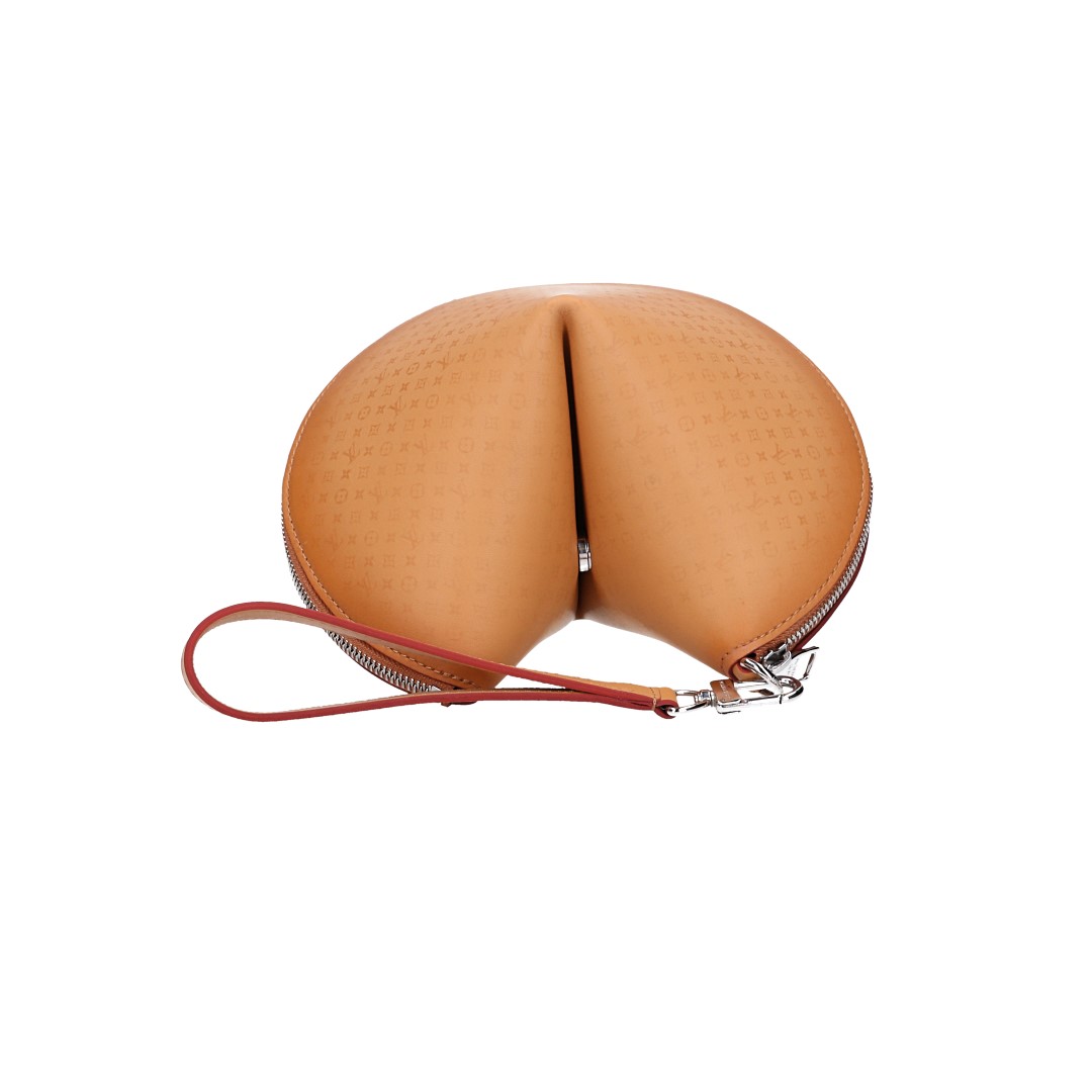 LOUIS VUITTON KEY HOLDER & BAG CHARM 'LEMON POUCH' IN MONOGRAM CANVAS (M81197)