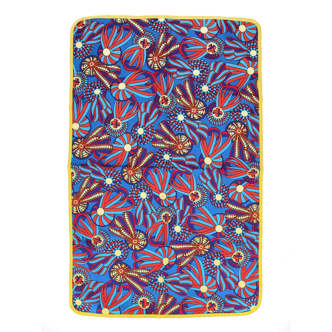 HERMÈS 7 X COTTON TOWEL WITH DESIGN