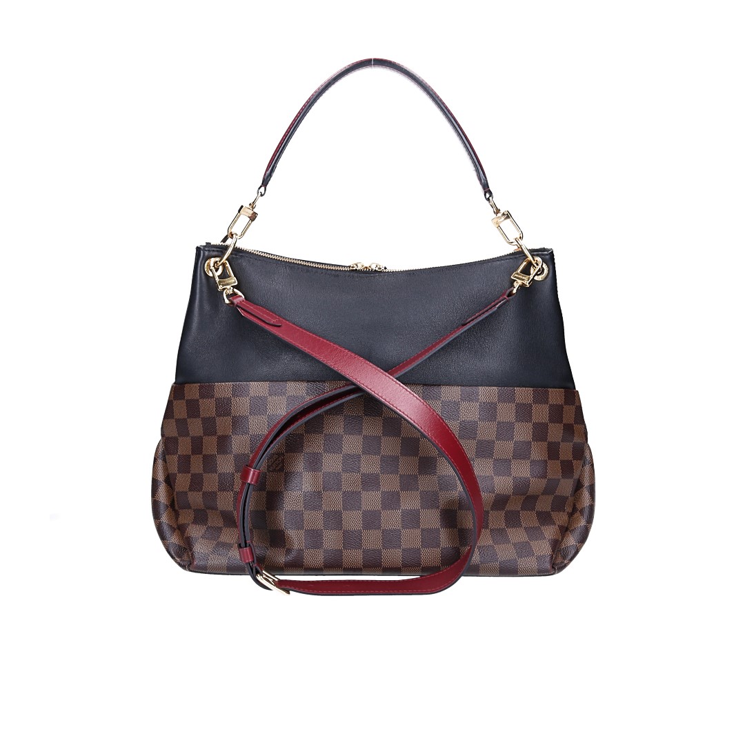 LOUIS VUITTON MAIDA HOBO HANDTASCHE AUS DAMIER EBENE CANVAS (N40369)