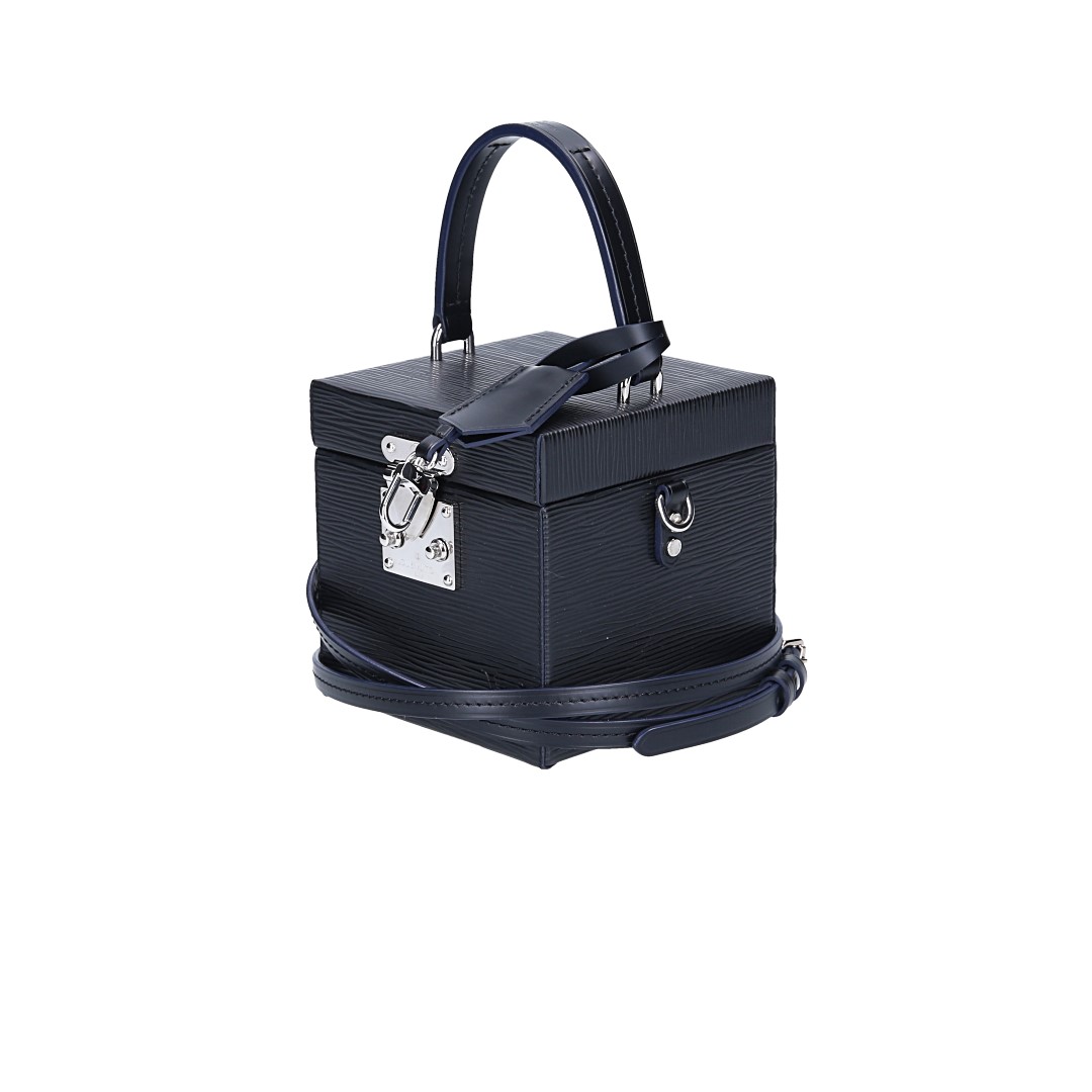 LOUIS VUITTON BLEECKER BOX HANDTASCHE AUS EPI LEDER IN NOIR (M52703)