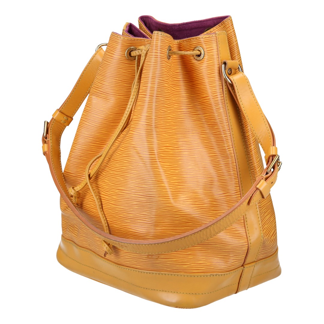 LOUIS VUITTON NOE GM SCHULTERTASCHE AUS EPI LEDER IN TASSIL GELB (M44009)