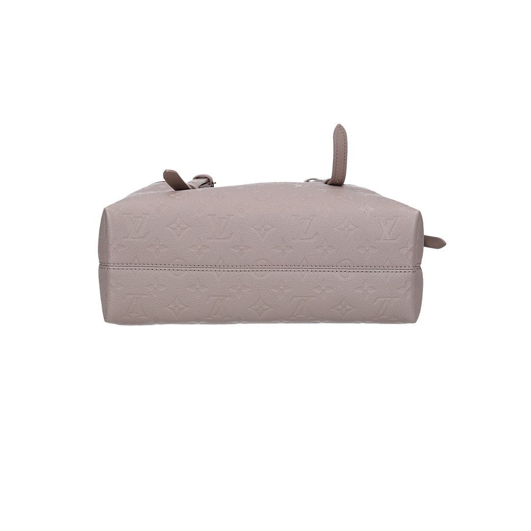 LOUIS VUITTON BABYLONE TOTE PM HANDTASCHE AUS MONOGRAM EMPREINTE LEDER IN GALET (M11463)