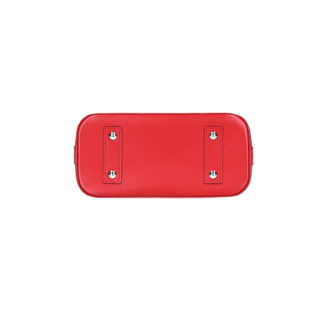 LOUIS VUITTON ALMA BB HANDTASCHE AUS EPI LEDER IN COQUELICOT (M41160)