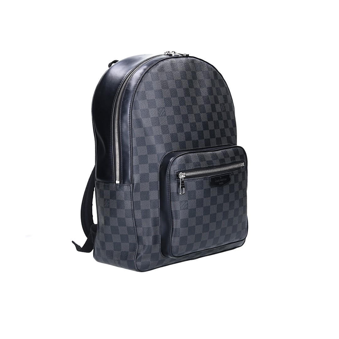 LOUIS VUITTON JOSH RUCKSACK AUS DAMIER GRAPHITE CANVAS (N41473)