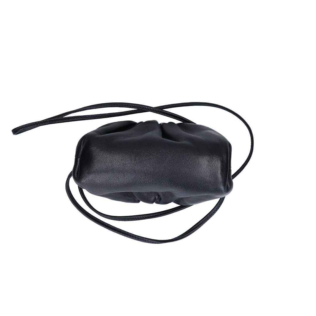 BOTTEGA VENETA GELDBÖRSE AUS NAPPA-LEDER IN SCHWARZ